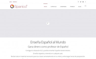 spanico.es screenshot