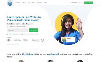 spanish.academy screenshot