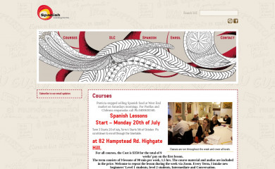 spanishlanguage.com.au screenshot