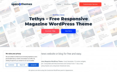 Tethys screenshot