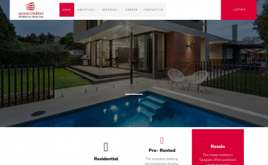 spacecreattors.com screenshot