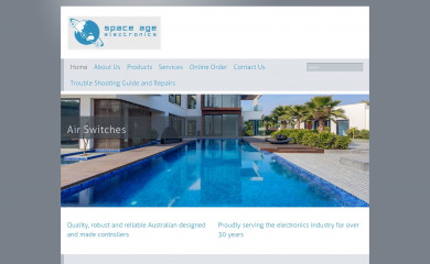 spaceageelectronics.com.au screenshot