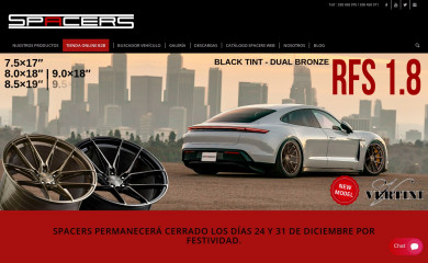 spacers.es screenshot