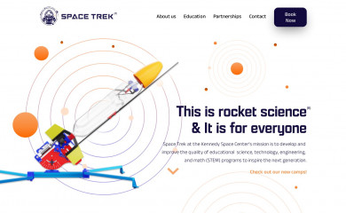 spacetrek.com screenshot