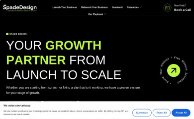 spadedesignlab.com screenshot