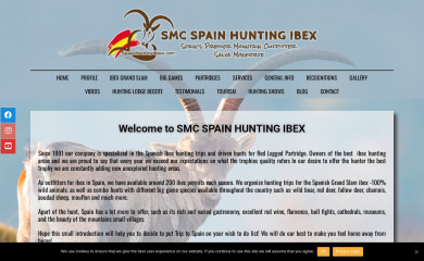 spainhuntingibex.com screenshot