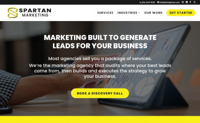 spartanmarketing.agency screenshot