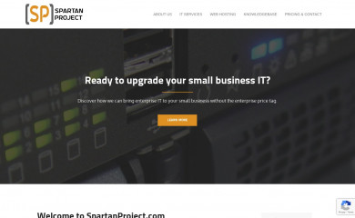 spartanproject.com screenshot