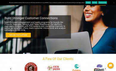 sparkfly.com screenshot