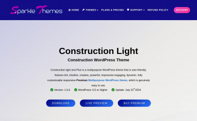 https://sparklewpthemes.com/wordpress-themes/construction-wordpress-theme/ screenshot