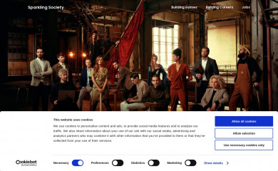 sparklingsociety.company screenshot