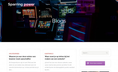 sparringpower.nl screenshot