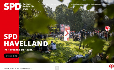 spd-havelland.de screenshot