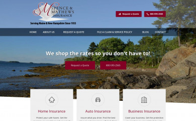 spenceandmathews.com screenshot