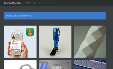 spencertreynolds.com screenshot