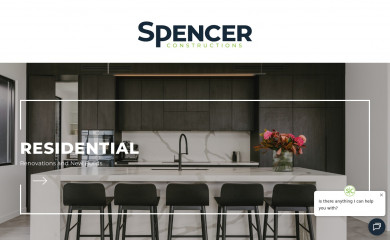spencerconstructions.com.au screenshot