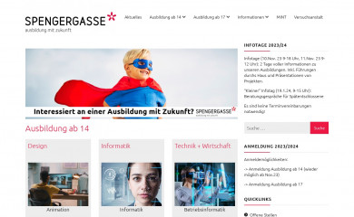 spengergasse.at screenshot