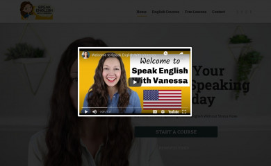 speakenglishwithvanessa.com screenshot
