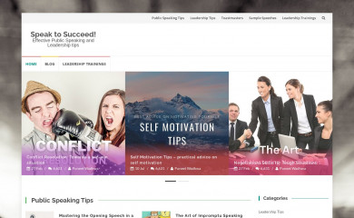 speaktosucceed.in screenshot