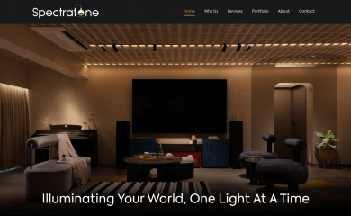 spectratone.in screenshot