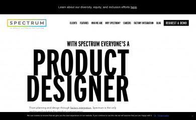 spectrumcustomizer.com screenshot