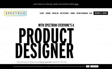 spectrumcustomizer.com screenshot