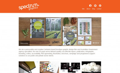 spectrumgraphics.com.au screenshot