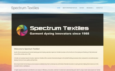 spectrumtextiles.co.za screenshot
