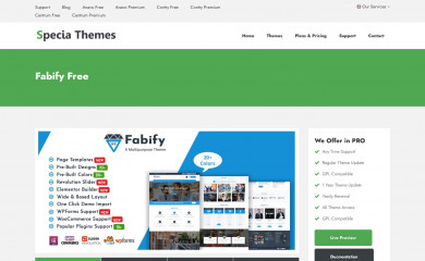https://speciatheme.com/fabify-free/ screenshot