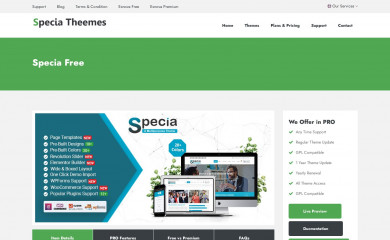 https://speciatheme.com/specia-free/ screenshot