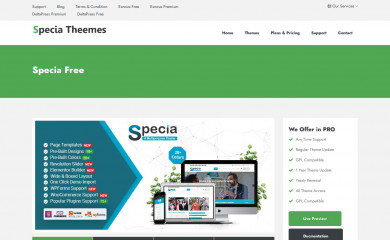 https://speciatheme.com/specia-free/ screenshot