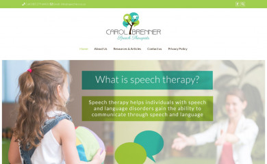 speechies.co.za screenshot