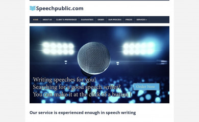 speechpublic.com screenshot