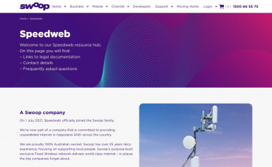 speedweb.com.au screenshot