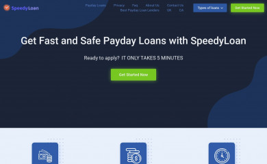 speedyloan.net screenshot