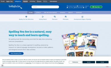 spellingyousee.com screenshot