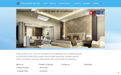 speplastic.com screenshot
