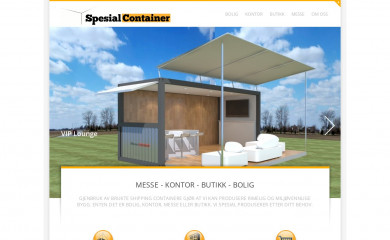 spesialcontainer.no screenshot