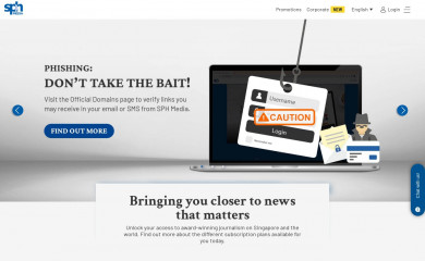 sphsubscription.com.sg screenshot
