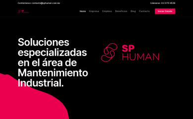 sphuman.com.mx screenshot
