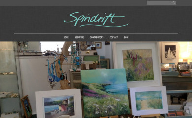 spindrift-gallery.co.uk screenshot