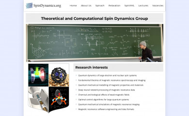spindynamics.org screenshot