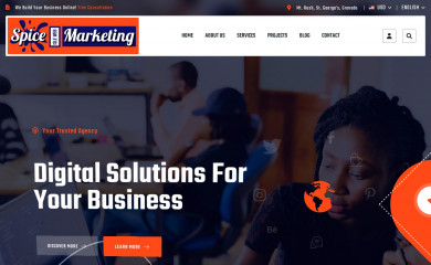 spiceislewebmarketing.com screenshot