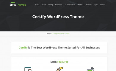 Certify screenshot