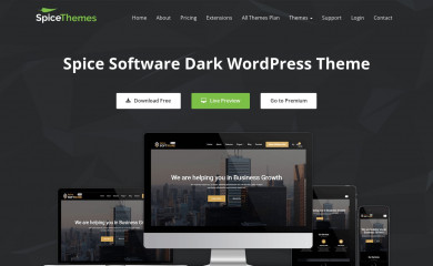 Spice Software Dark screenshot