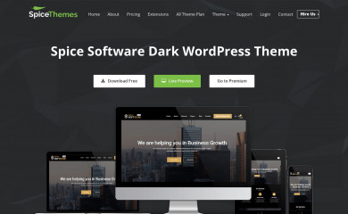 Spice Software Dark screenshot
