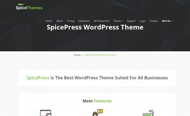 https://spicethemes.com/spicepress-wordpress-theme/ screenshot