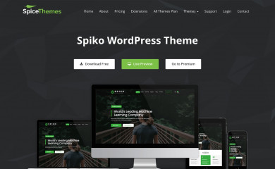 https://spicethemes.com/spiko-wordpress-theme/ screenshot