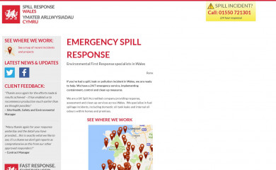 spillresponsewales.com screenshot