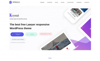 https://www.spiraclethemes.com/krystal-lawyer-free-wordpress-theme/ screenshot